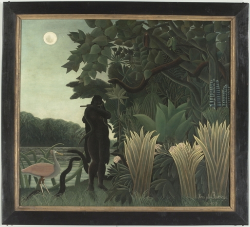 “The Snake Charmer” 1907 by Henri Rousseau. Most valuable in the collection.