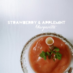 strawberry and applemint margarita 3